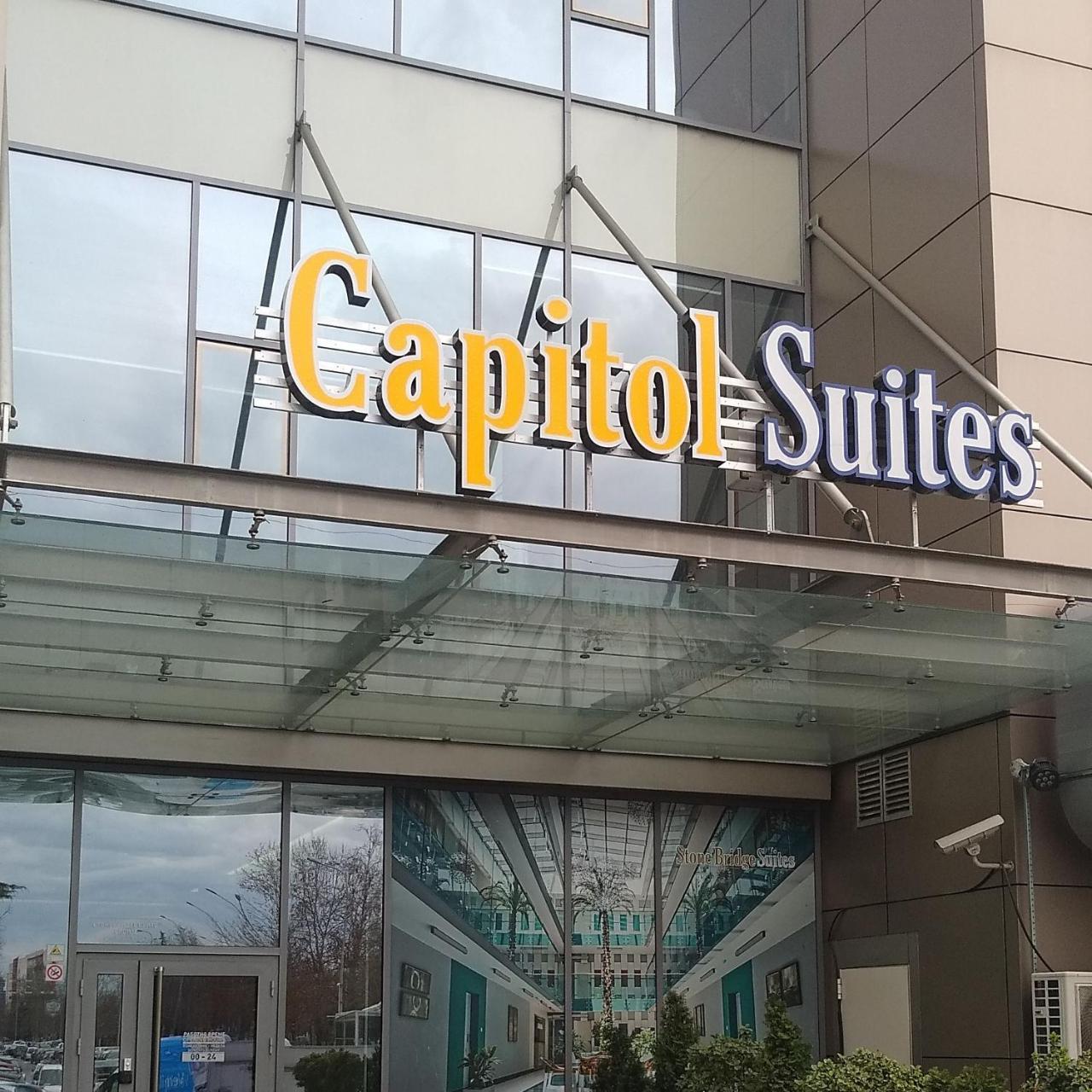 Capitоl Suites Skopje Ngoại thất bức ảnh